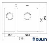 Мойка Oulin OL-FTR202R под заказ