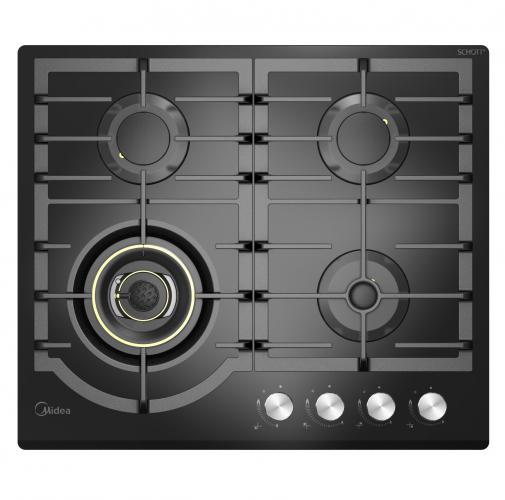 Газовая варочная панель Midea MG 696 VGB VOLCANO