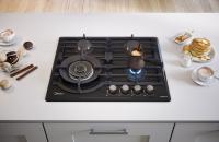 Газовая варочная панель Midea MG 696 VGB VOLCANO