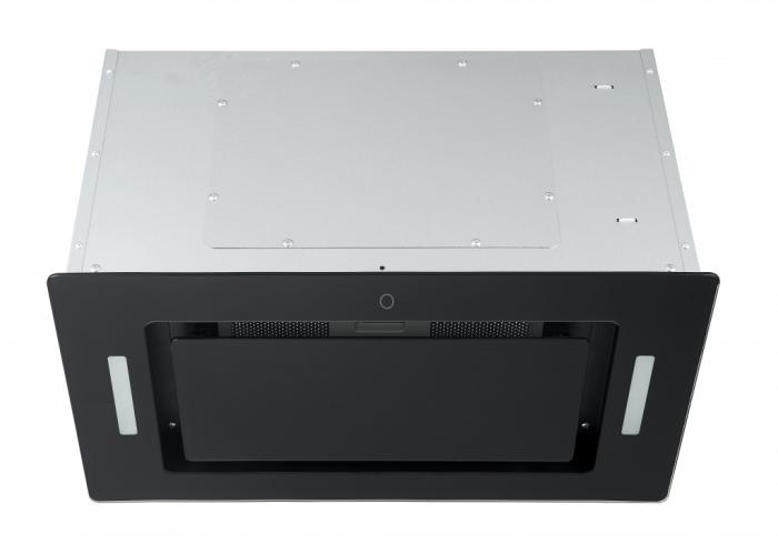 Полновстраиваемая вытяжка POLO 52 black glass (УПРАВЛЕНИЕ ЖЕСТАМИ)