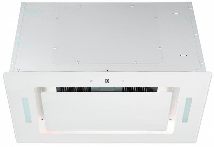 Полновстраиваемая кухонная вытяжка AMARI POLO 52 white glass (УПРАВЛЕНИЕ ЖЕСТАМИ)