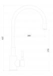 Смеситель UKINOX UM 2106 - 26 BL