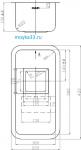 Oulin OL-0361 square в наличии