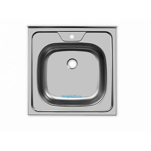 Мойка накладная Ukinox Стандарт 500х600 - 4C 