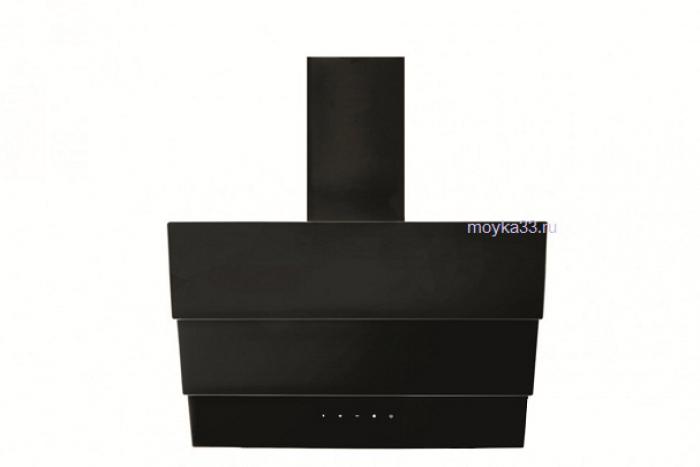 Наклонная кухонная вытяжка AMARI Trento 500мм black glass