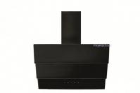 Наклонная кухонная вытяжка AMARI Trento 500мм black glass