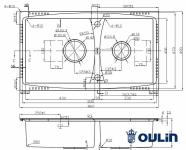 Мойка  Oulin S-8203 (под заказ)